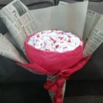 Рафаело букет со весник - рачно изработен подарок, Made By Me Виница