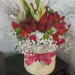 Букет со јагоди - рачно изработен подарок, Made By Me Виница