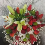 Букет со јагоди - рачно изработен подарок, Made By Me Виница