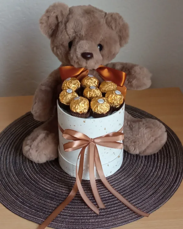 Кафено мече со фереро — рачно изработен подарок, Made By Me Виница