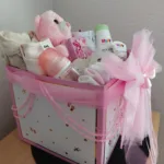 Розова кутија за бебе - Made By Me Виница