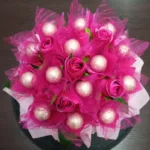 Розова торта од бонбони - Made By Me Виница